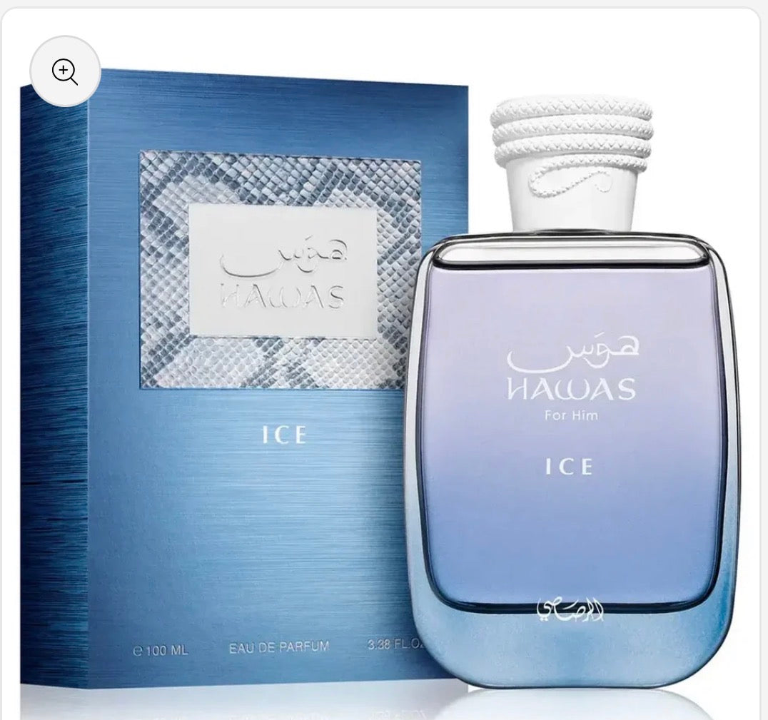 Hawas Ice For Him Eau de Parfum 100ml Rasasi