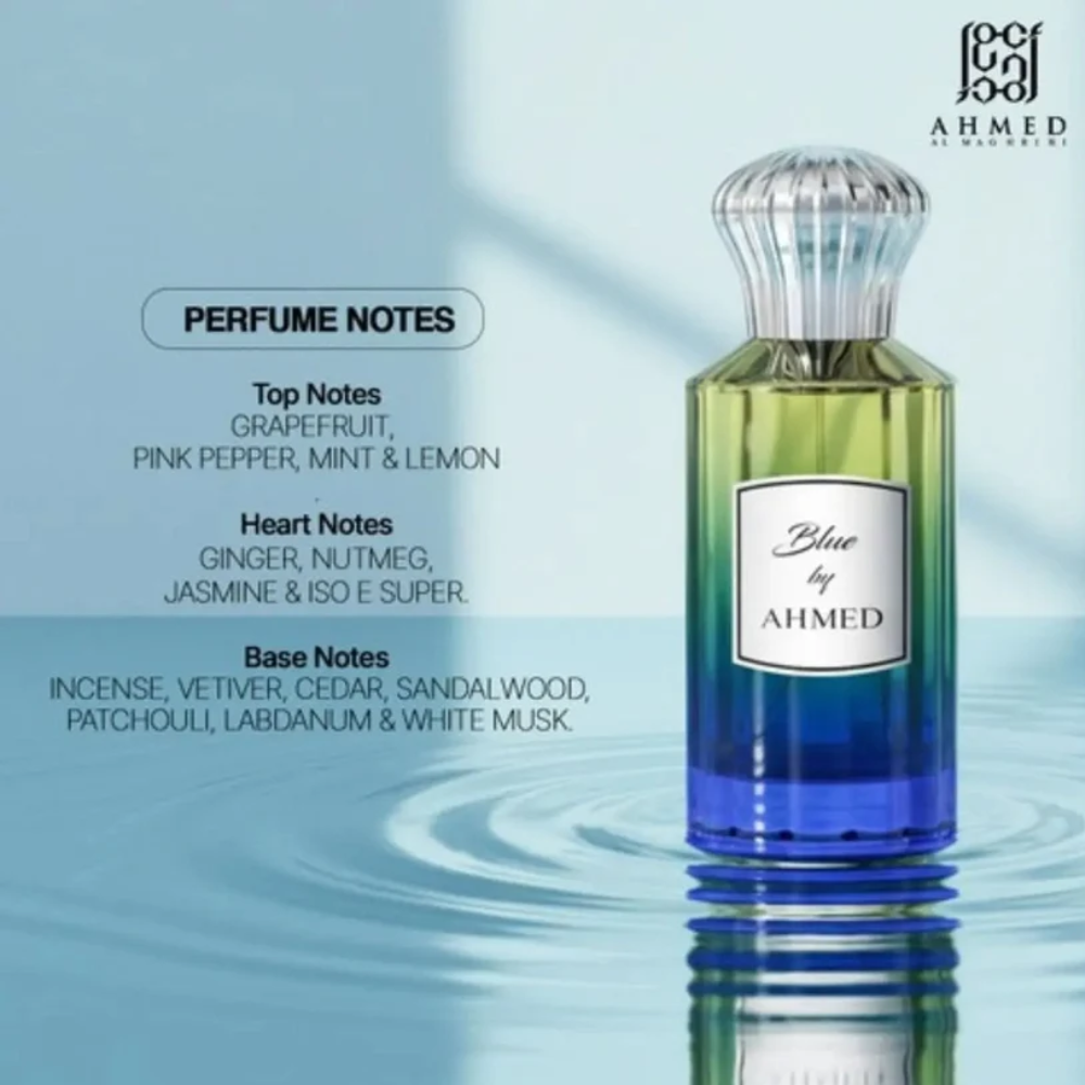 Blue Eau de Parfum 100ml Ahmed Al Maghribi